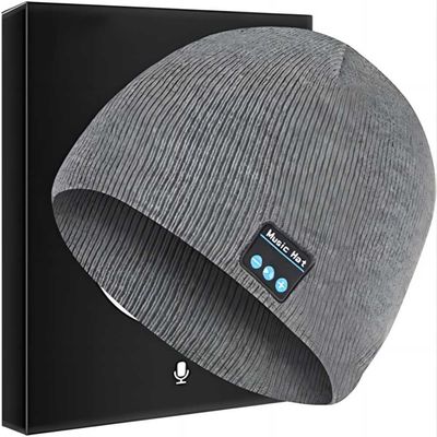 Зима шляпы музыки наушников шляпы Beanie Bluetooth женщин людей вяжет крышку