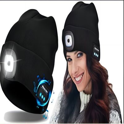 Шляпа наушников крышки Headlamp беспроводная для катания альпинизма деятельностям при приключения