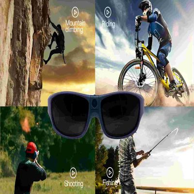 стекла камеры 1080P HD резвятся видео- Eyewear солнечных очков DVR до памяти 30FPS 64GB