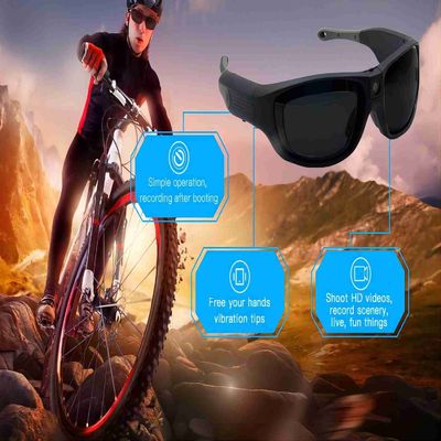 Полные солнечные очки HD 1080P Bluetooth видео- с поляризовыванным УЛЬТРАФИОЛЕТОВЫМ объективом безопасности защиты