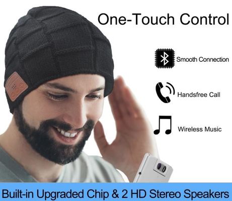 Beanie Bluetooth для шляпы Bluetooth людей, подарков людей, подарков техника рождества наушников черноты шляпы Beanie женщин уникальных