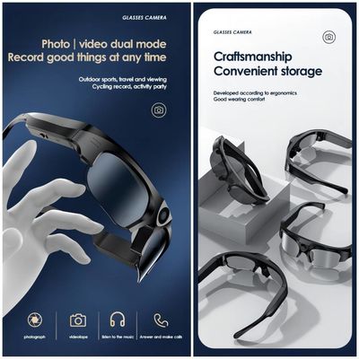 Музыки солнечных очков Bluetooth солнечных очков видеокамеры видеозапись беспроводной слушая