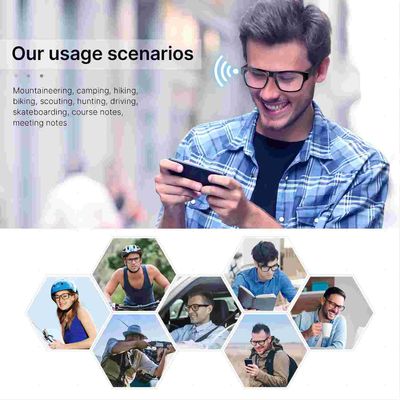 Стекла WiFi полных пригодных для носки умных стекел 1080P видео- для Trekking на открытом воздухе спорт