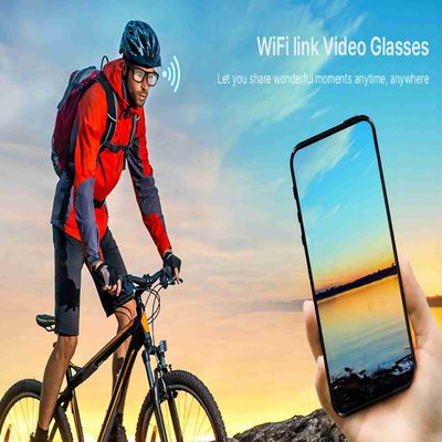 Стекла WiFi полных пригодных для носки умных стекел 1080P видео- для Trekking на открытом воздухе спорт