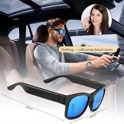 Солнечные очки открытых солнечных очков Bluetooth уха умные аудио для слушают телефонные звонки музыки