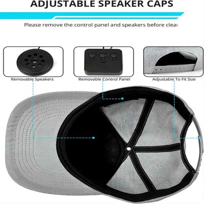 Шляпа со шляпы bluetooth диктора Bluetooth крышкой телефона диктора регулируемой беспроводной умной для на открытом воздухе спорта