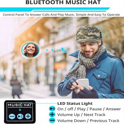 Звук бейсбольной кепки Bluetooth HiFi с 24 часами музыки наслаждается временем для альпинизма, спорт марафона, гольфа