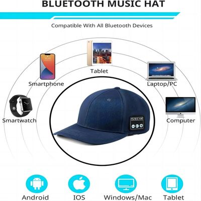 Unisex шляпа bluetooth с двойным диктором, рук-мытьем, перезаряжаемые шляпой музыки запасая stuffers для девушек и мальчиков