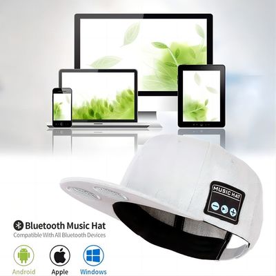 Беспроводная шляпа наушников Bluetooth диктора для музыки и телефонных звонков