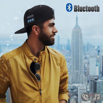 Шляпа музыки Bluetooth для skateboarding партии бейсбола, дня рождения, носки на ежедневной жизни или крутого подарка