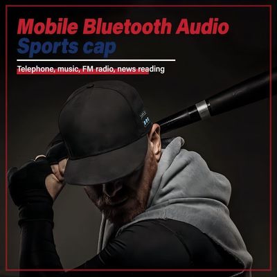 Шляпа музыки Bluetooth для skateboarding партии бейсбола, дня рождения, носки на ежедневной жизни или крутого подарка