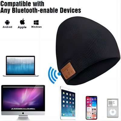 Беспроводная шляпа Beanie B5 с bluetooth, хэндс-фри телефонными звонками &amp; музыкой играя с теплом для людей, спорт зимы женщин