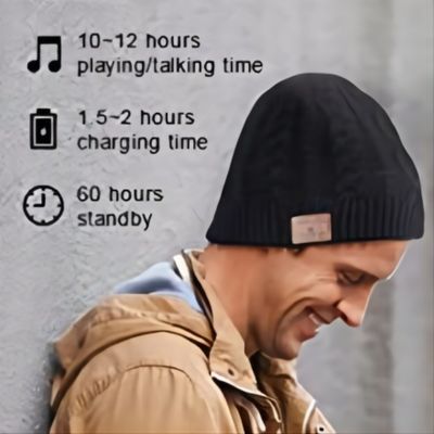 Беспроводная шляпа Beanie Bluetooth телефонных звонков диктора с дикторами HD, подарками