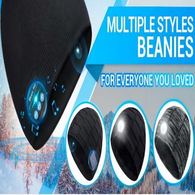 Многофункциональные телефонные звонки камеры B5 шляпы Beanie Bluetooth хэндс-фри/музыка/тепло/запись для звероловства зимы, бежать