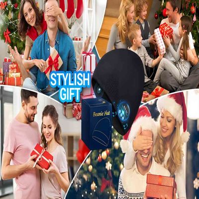 регулируемая шляпа Bluetooth Beanie музыки 3in1 легкая для того чтобы спарить со смартфоном
