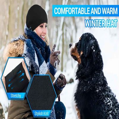 регулируемая шляпа Bluetooth Beanie музыки 3in1 легкая для того чтобы спарить со смартфоном