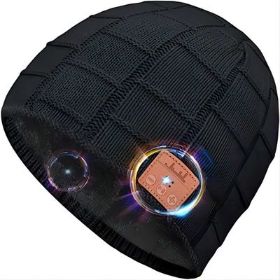 Насладитесь музыкой держите теплую шляпу Beanie Bluetooth для управлять взбираясь Skinng