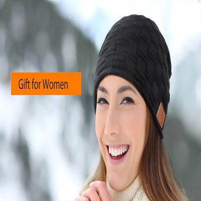 Катаясь на лыжах беспроводная шляпа Beanie музыки с дикторами Bluetooth HiFi двойными