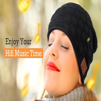 Шляпа Beanie музыки B5 с bluetooth, беспроводным оборудованием тепла диктора bluetooth для взбираться, велосипед.