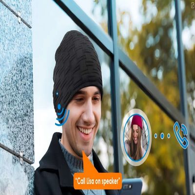 Шляпа музыки Beanie Viview со шляпой bluetooth диктора bluetooth регулируемой для спорт катания на лыжах зимы на открытом воздухе, звероловства