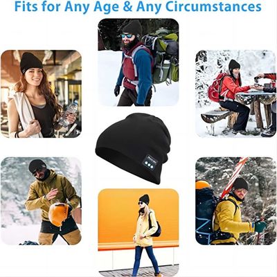 Шляпа Beanie Viview Bluetooth, наслаждается телефоном music&amp; хэндс-фри говоря, запасающ подарки Stuffers для спорт марафона, располагаясь лагерем