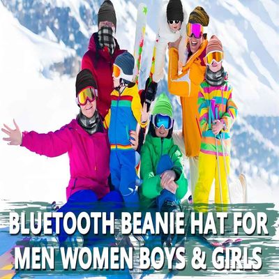Unisex беспроводная шляпа Beanie с восхитительной упаковывая беспроводной крышкой Knite зимы Beanie шляпы музыки крышки шляп зимы