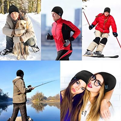 Версия 5,0 Giftbox BT шляпы Beanie Viview беспроводная наслаждаясь теплом музыки хэндс-фри вызывая для Jogging, особенные подарки