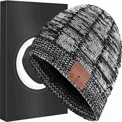 Свяжите шлемофон Beanie радиотелеграфа крышки зимы умный 24 часа играют стерео динамики времени HD