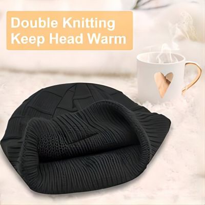 Чернота шляпы Beanie женщин шляпы Beanie Bluetooth людей для деятельностей при конкуренции зимы