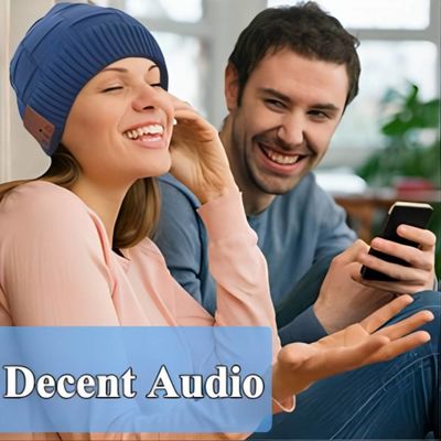 Шляпа Beanie радиотелеграфа Bluetooth вяжет шляпу музыки для задействовать, фигурное катание,