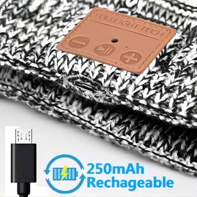 Зима, пеший туризм, взбирающся, Jogging шляпа Beanie Bluetooth с беспроводным шлемофоном BT5.0