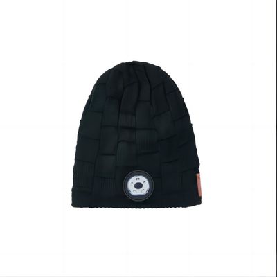 Ночь ночи идя Jogging воспроизведение музыки лампы СИД шляпы Beanie Bluetooth