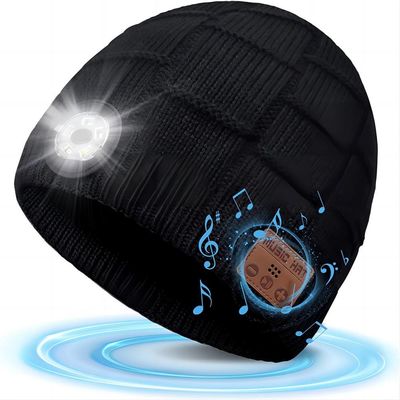 Женщины людей он ее рождество Headwear новизны Beanie шляпы Bluetooth запасая подарки Stuffers