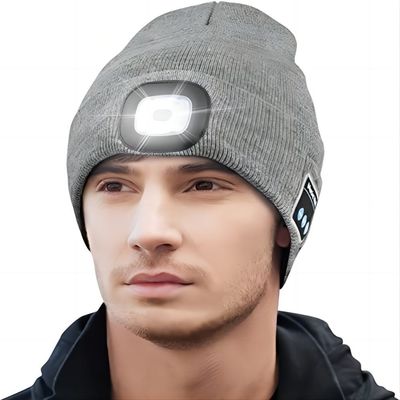 СИД вяжет время игры шляпы 12hours наушников Bluetooth построенное в микрофоне