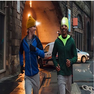 Шляпа наушников Bluetooth крышки музыки Headlamp СИД для рождества, дней рождения, людей