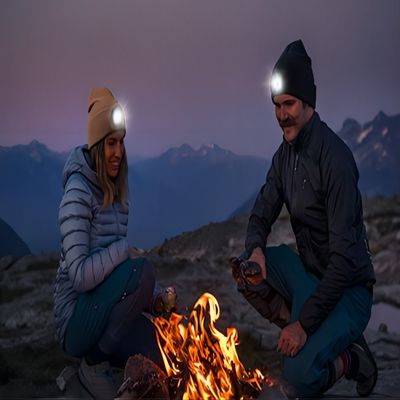 Шляпа наушников Bluetooth крышки музыки Headlamp СИД для рождества, дней рождения, людей