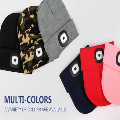Шляпа СИД Beanie Bluetooth освобождает ваши руки к освещению электрофонаря ответов телефона музыки