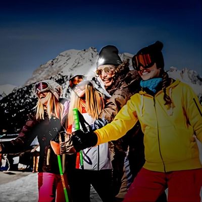 Отделяемая шляпа Beanie СИД Bluetooth с передним светом для рыбной ловли ночи