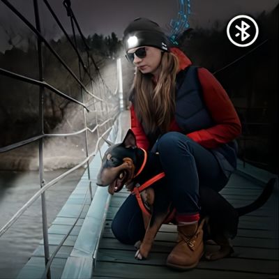 Шляпа СИД Bluetooth видео-, видеокамера разрешения 5.0-megapixel HD пригодная для носки портативная с музыкой наслаждается headlamp для патруля