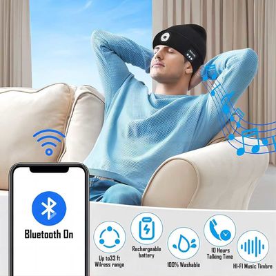 Записывая видео- шляпа наушников Bluetooth с записью петли ночного видения Headflashlight