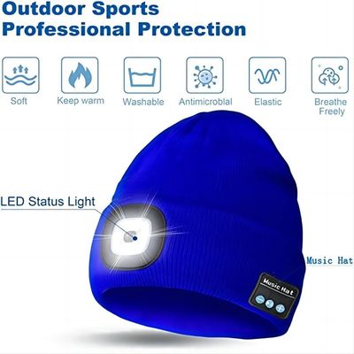Мотоцикл ехать камера 2LED шляпы Bluetooth освещает точку зрения 100° к записи