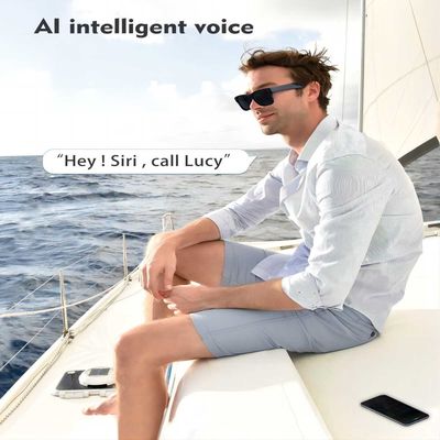 Женщины Bluetooth Sunglasss людей с дикторами и музыки уха Mics стеклами открытой аудио умными